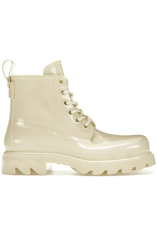 Bottega Veneta Stride Lace-Up Ankle Boot Beige (Women’s) (677317V1AJ09031)