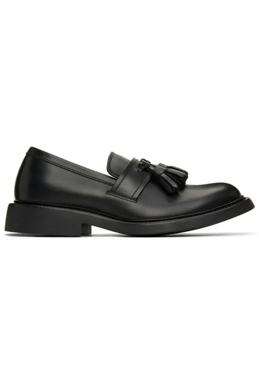 Bottega Veneta Tokyo Tassel Leather Loafer Black (651311V00H01000)