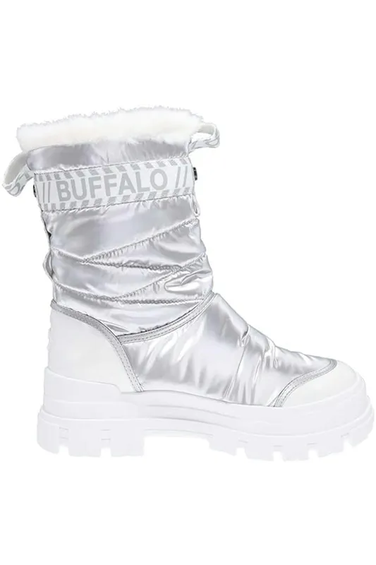 Buffalo Aspha Quilt Snowboot Silver (Women’s) (1622169)