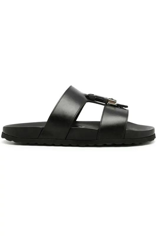 Burberry Barnston Leather Sandal Black (8041908)
