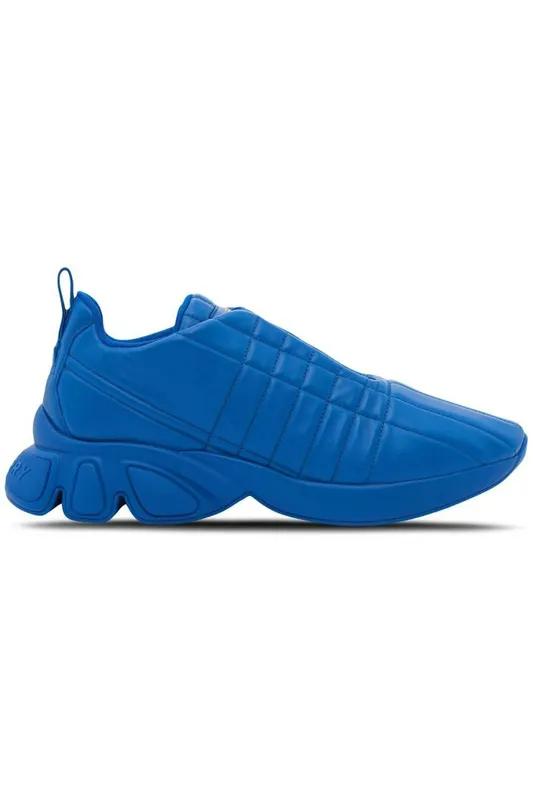 Burberry Quilted Leather Classic Trainer Blue (8060227/8060220001)
