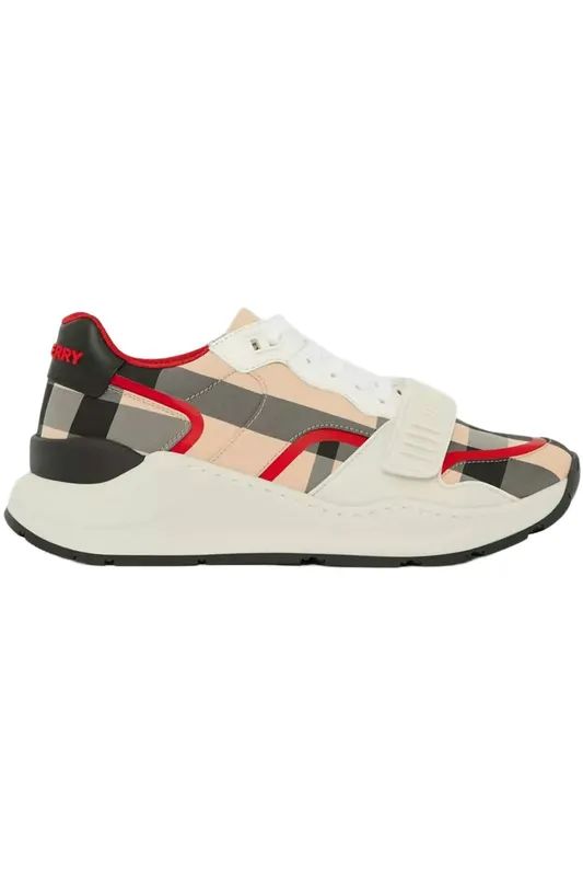 Burberry Ramsey Sneaker Beige Red Black (Women’s) (8052624)