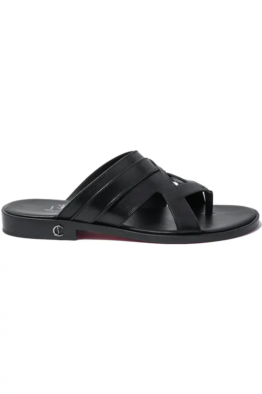 Christian Louboutin Sinouhe Mule Sandals Black (3210554)