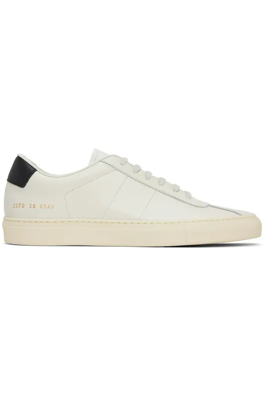Common Project Tennis 77 White Black (2370 XX 0547)