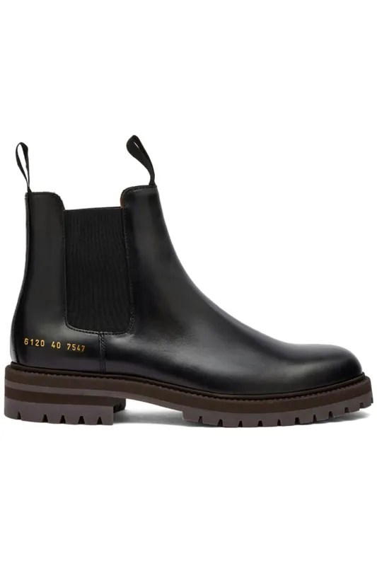 Common Projects Chelsea Leather Boot Black (Women’s) (6120 XX 7547)