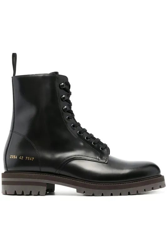 Common Projects Combat Boot Black (2354 XX 7547)