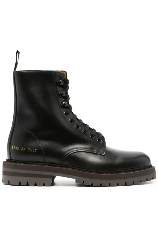 Common Projects Combat Boot Black (Women’s) (6135 XX 7547)