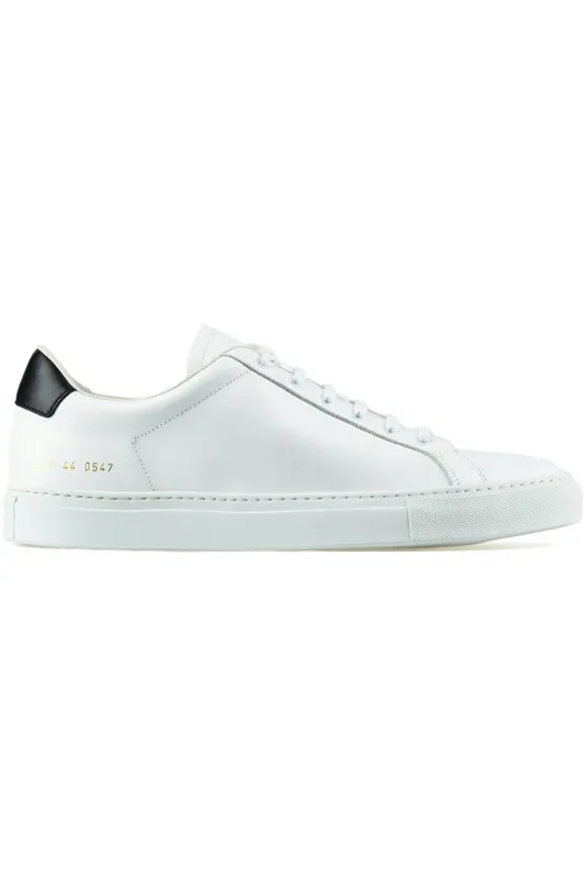 Common Projects Retro Low White Black (2367 XX 0547)