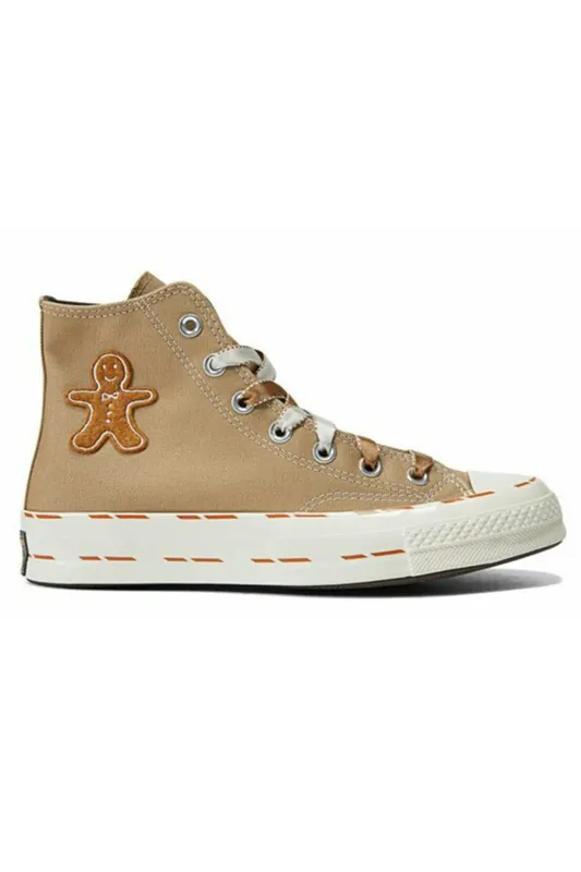 Converse Chuck Taylor All Star 70 Hi Christmas Pack Gingerbread Man Khaki (A04282C)