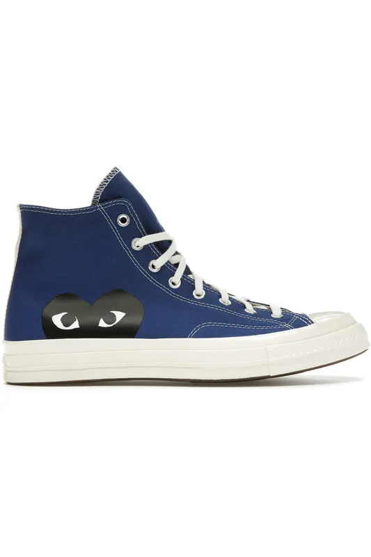 Converse Chuck Taylor All Star 70 Hi Comme des Garcons PLAY Blue Quartz (171846C/A08794C)