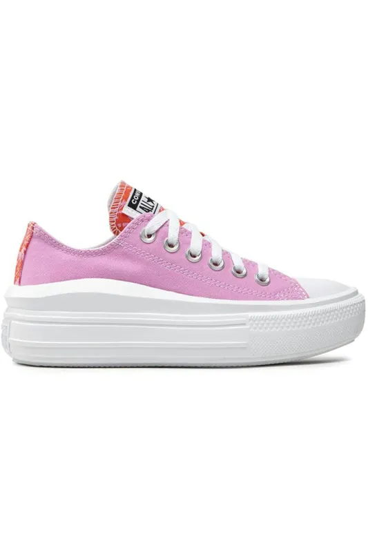 Converse Chuck Taylor All Star Move Platform Low Tropical Florals Beyond Pink (Women’s) (A00563C)