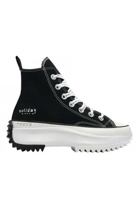Converse Run Star Hike Hi Holiday Black White (A03753C)