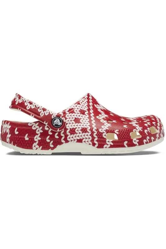 Crocs Classic Clog Holiday Sweater (209237-90H)