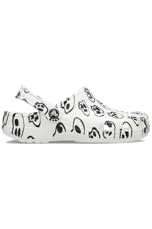 Crocs Classic Clog Skull Print White (208993-103)