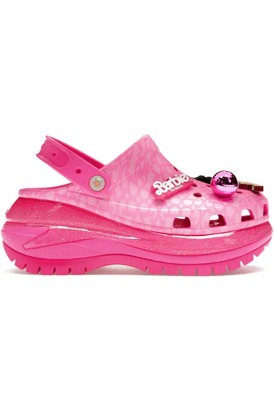 Crocs Classic Mega Crush Clog Barbie The Movie Electric Pink (209244-6QQ)