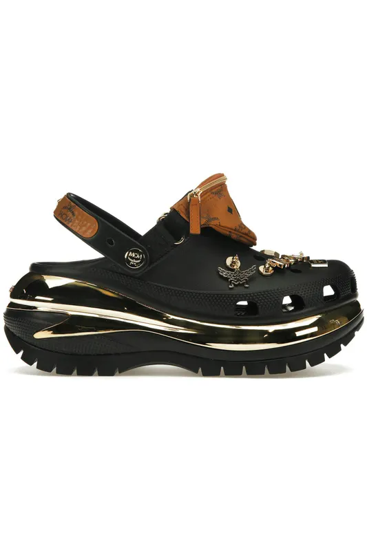 Crocs Classic Mega Crush Clog MCM Belt Bag Black (209357-001)