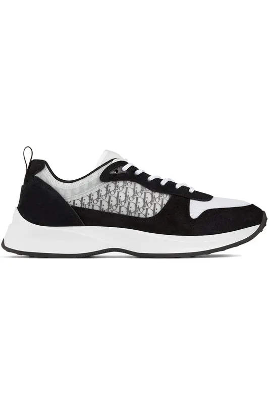 Dior B25 Runner Navy Blue Oblique Jacquard (3SN299ZIR_H561)