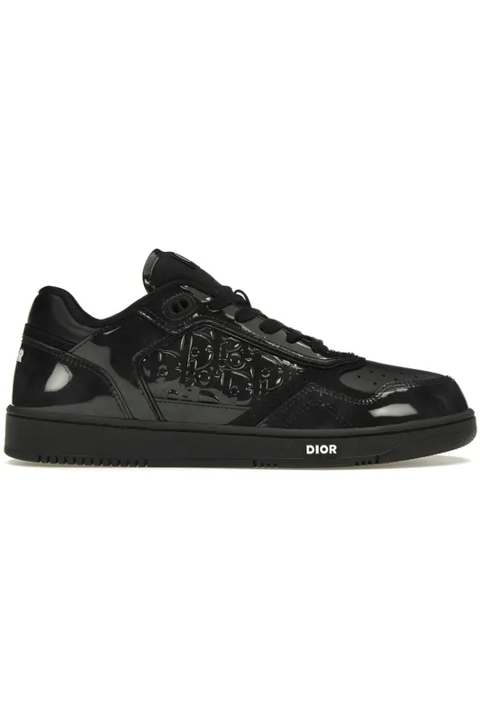 Dior B27 Low Black Patent Dior Oblique Gravity Embossed (3SN272ZYV-H900)