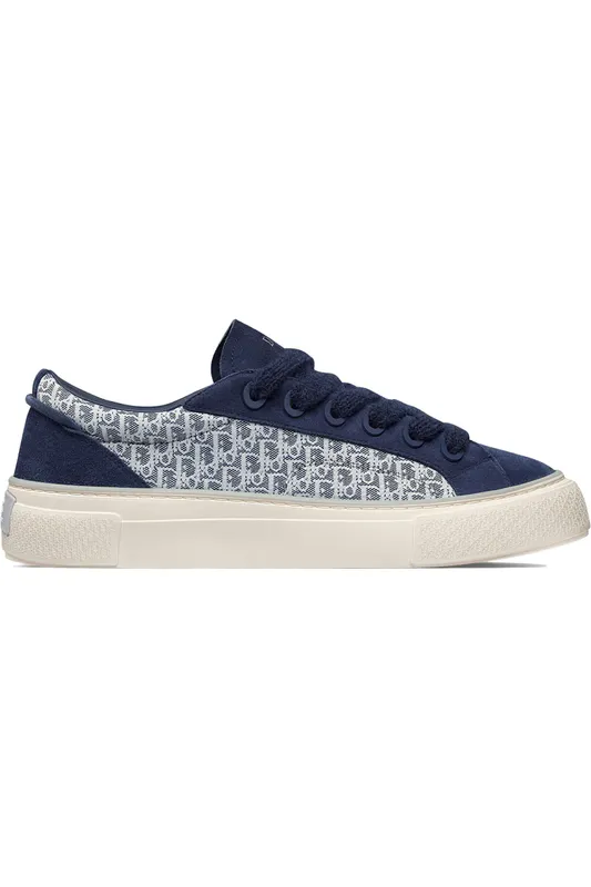 Dior B33 Sneaker Navy Blue Oblique Jacquard (3SN303ZWN_H559)