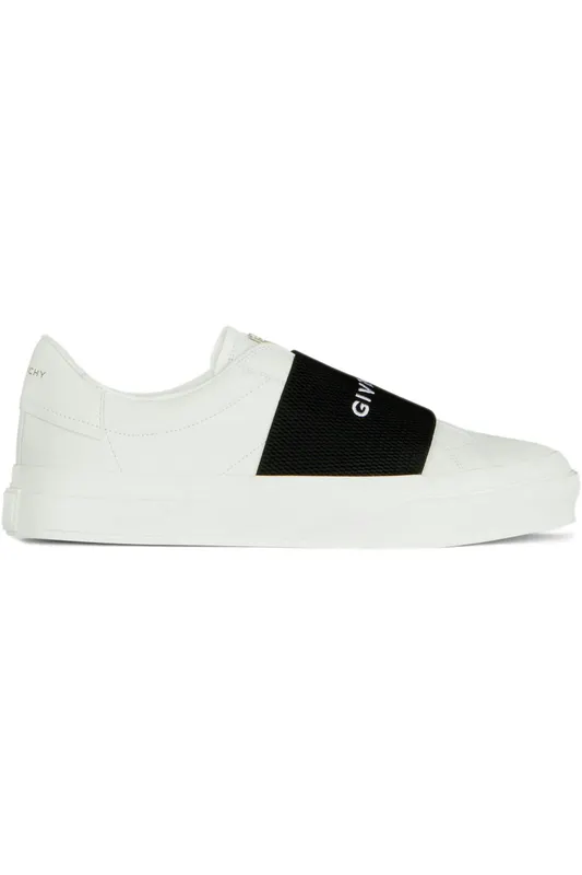 Givenchy City Sport Sneaker White Black Logo Strap (BH005XH14X 116)