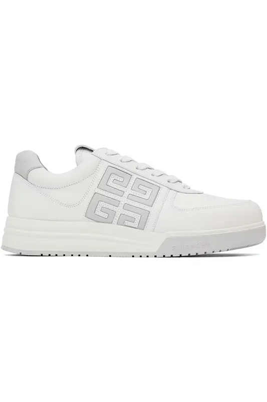 Givenchy G4 Low Sneaker White Grey (BH007WH1DE 117)
