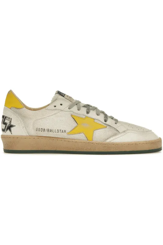 Golden Goose Ball-Star Off White Yellow (GMF00117.F004761.82372)