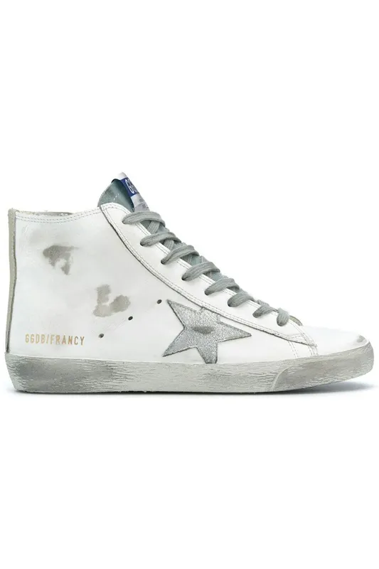 Golden Goose Francy Silver Star White Silver (Women’s) (GWF00113-F000319-10274)