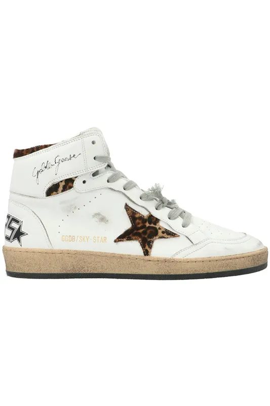 Golden Goose Sky-Star White Leopard (Women’s) (GWF00230-F002193-10805)