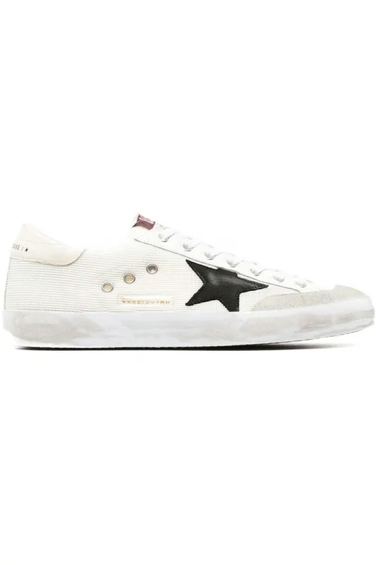 Golden Goose Super-Star Nylon White Black Beige (GMF00364.F004188.11395)