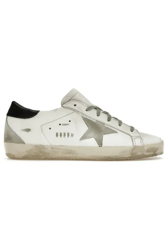Golden Goose Super-Star White Black (Women’s) (GWF00102.F000318.10220 / GCOWS590.W5505)