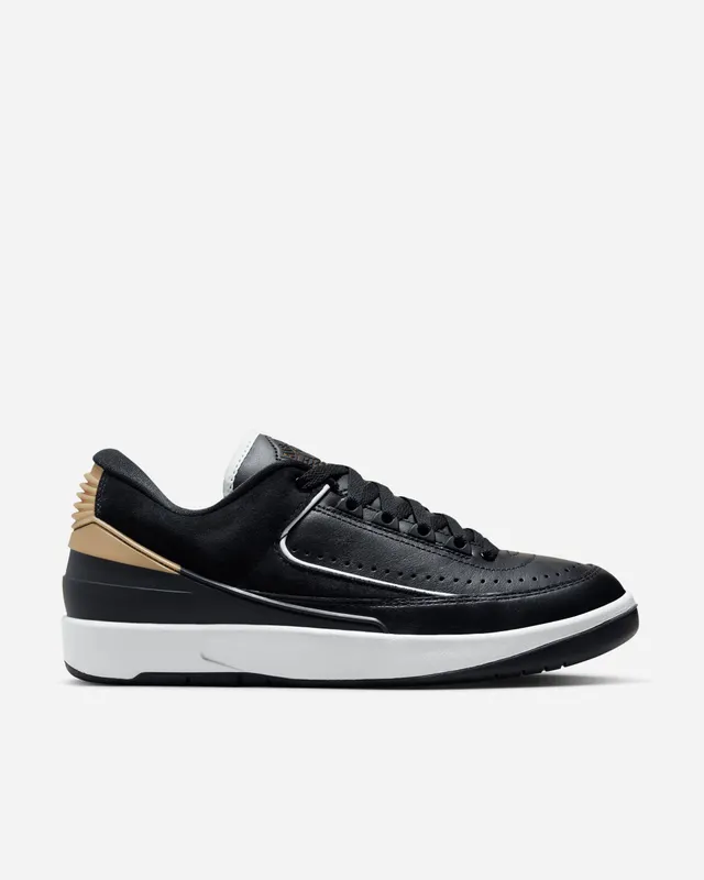 Jordan Brand Air Jordan 2 Retro Low Black/Gold – (112751-2)