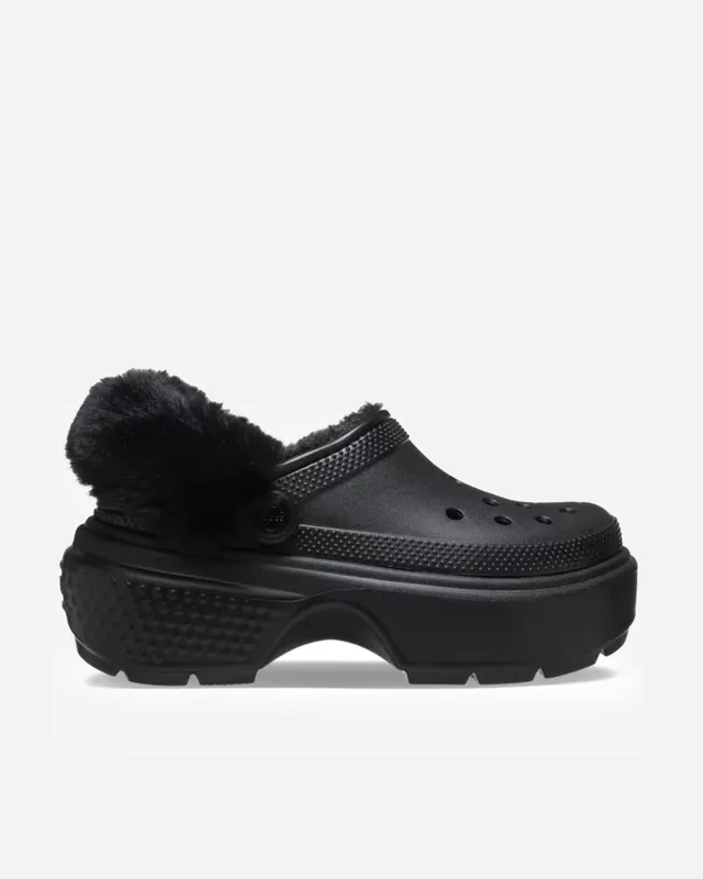 CROCS Stomp Lined Clog BLACK – 41-42 (112675-5)