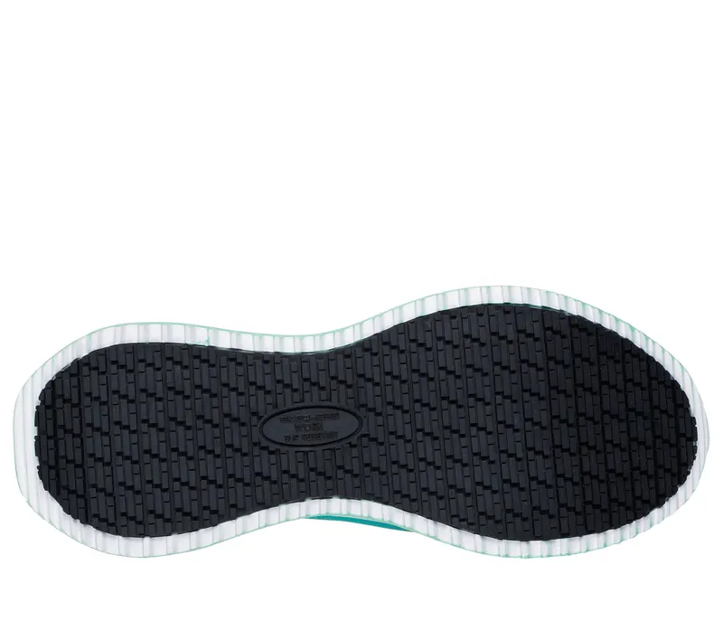 Skechers Skechers Slip-ins Work: Tilido – Ombray – Zwart / Teal (108152EC-BKTL)