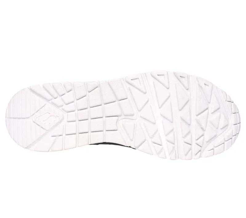 Skechers Uno – High Regards – Wit / Zwart (177099-WBK)