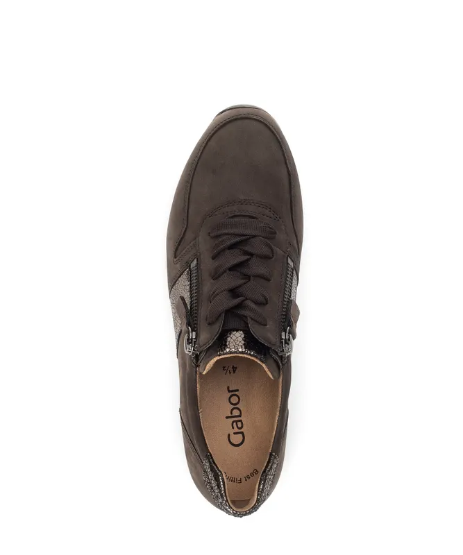 Gabor Lage sneakers Bruin (53.420.18)