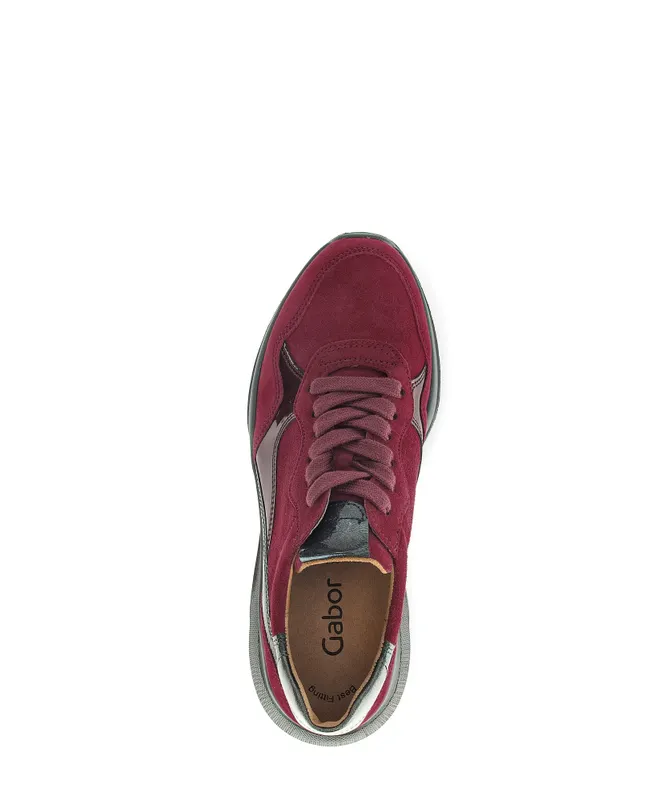 Gabor Lage sneakers Rood (53.451.15)