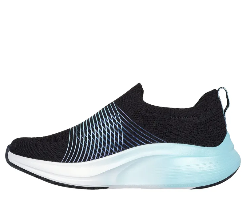 Skechers GO WALK Max Walker – Sally – Zwart / Aqua (125052-BKAQ)