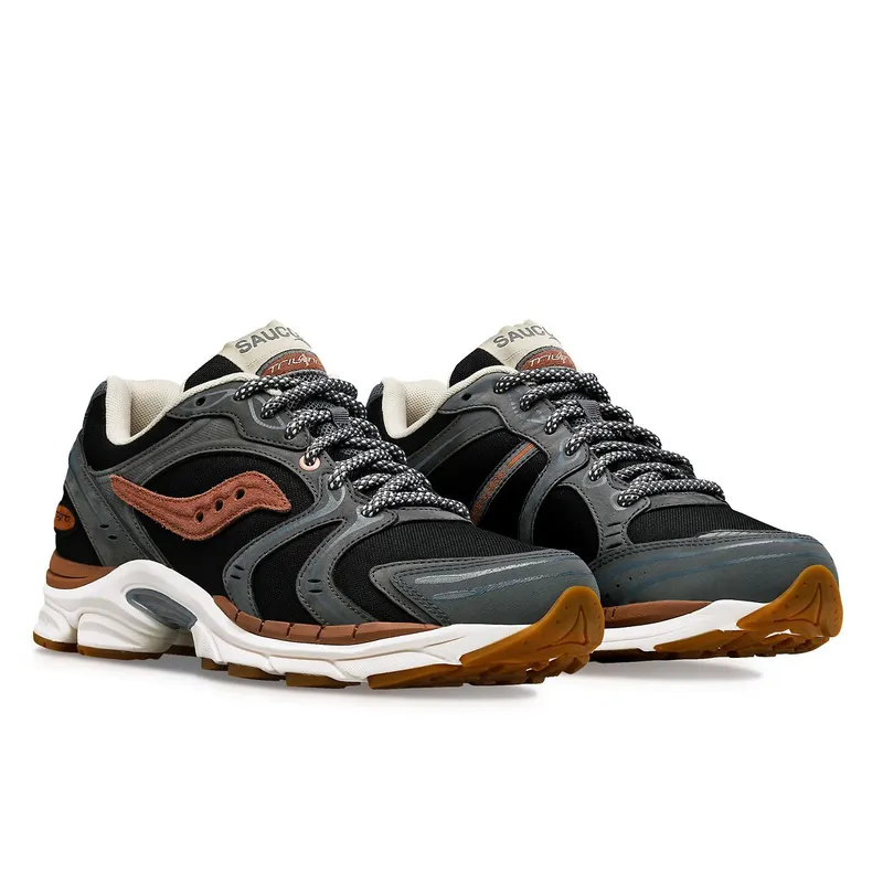 Saucony ProGrid Triumph 4 Secure Grey / Brown (S70807-2)
