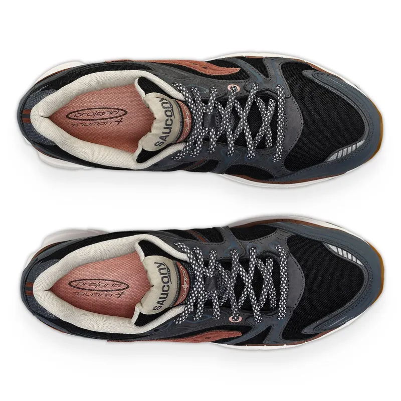 Saucony ProGrid Triumph 4 Secure Grey / Brown (S70807-2)