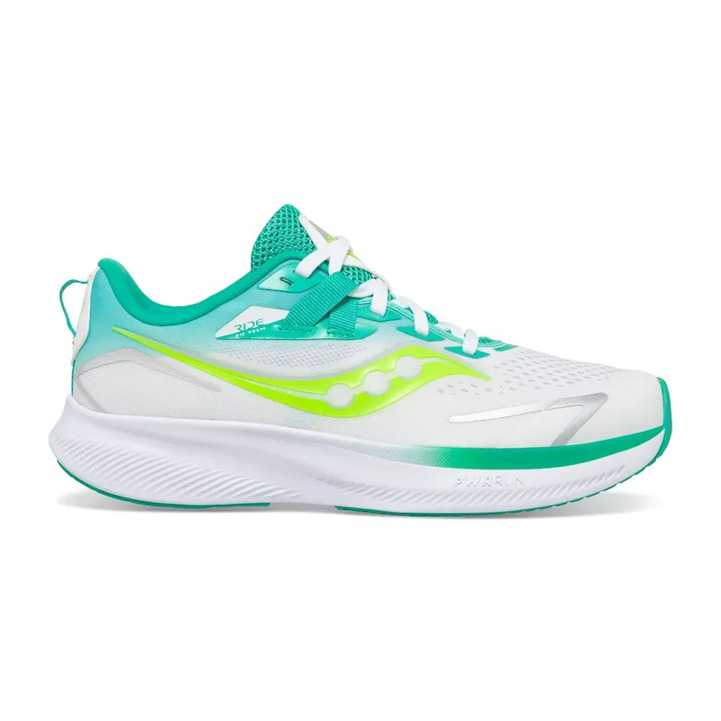 Saucony Ride 15 Sneaker White / Green (SK167456)