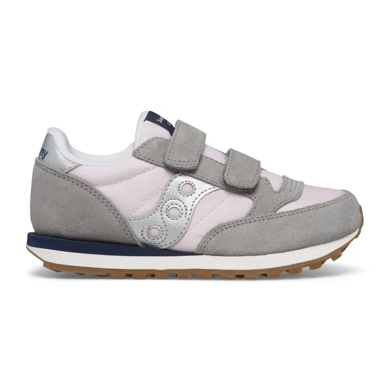 Saucony Jazz Double Hook & Loop Blush / Grey / Silver (SK167835)