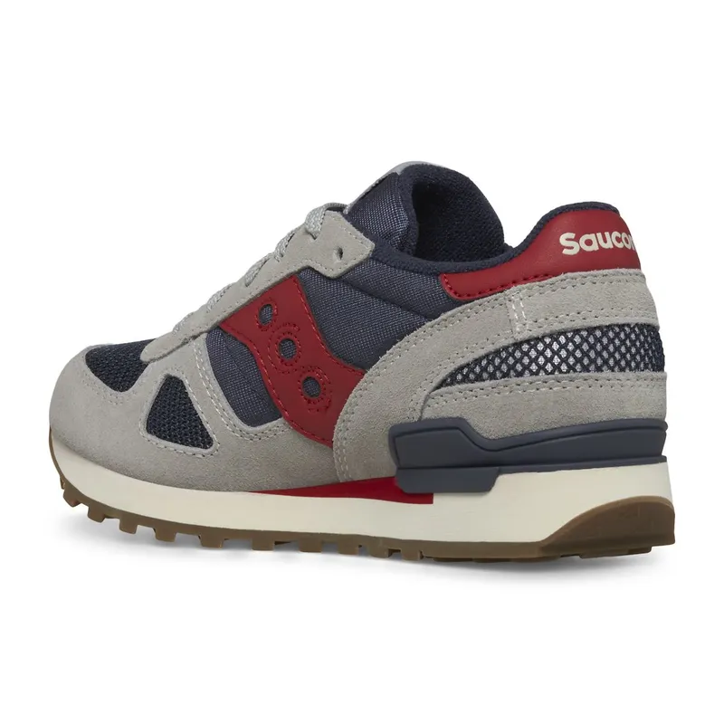 Saucony Shadow Original Sneaker Grey / Navy / Red (SK267821)