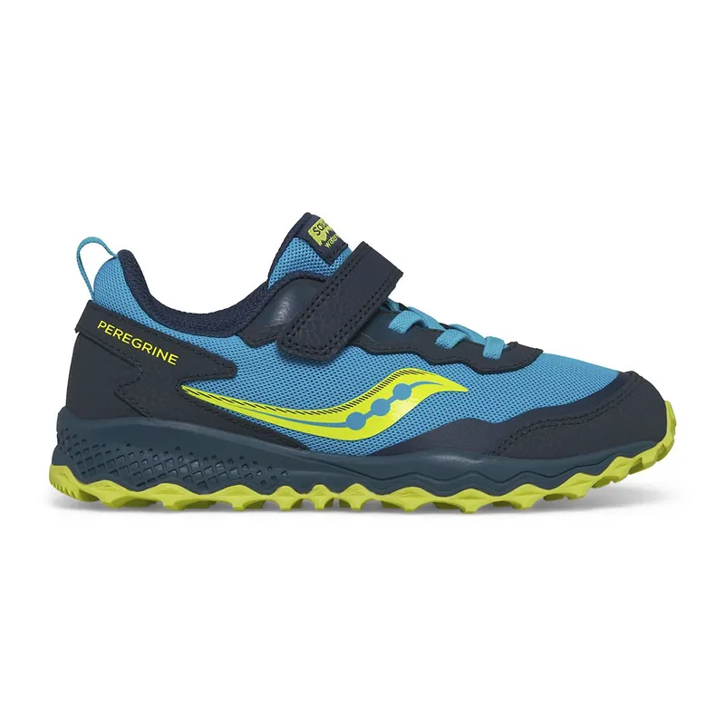 Saucony Peregrine KDZ A/C Sneaker Navy / Citron (SK267907)