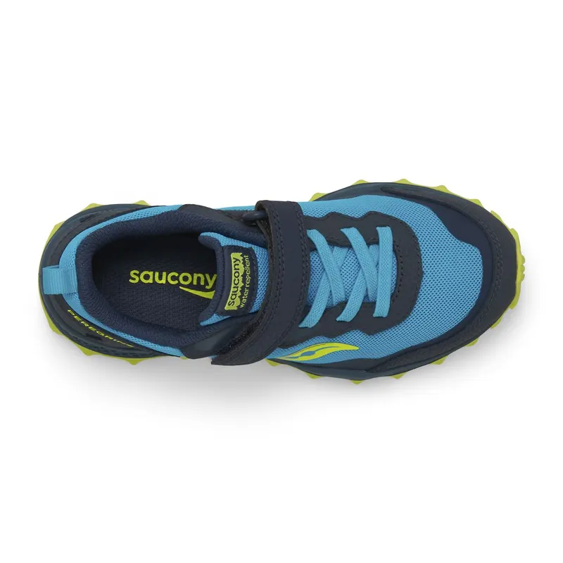 Saucony Peregrine KDZ A/C Sneaker Navy / Citron (SK267907)