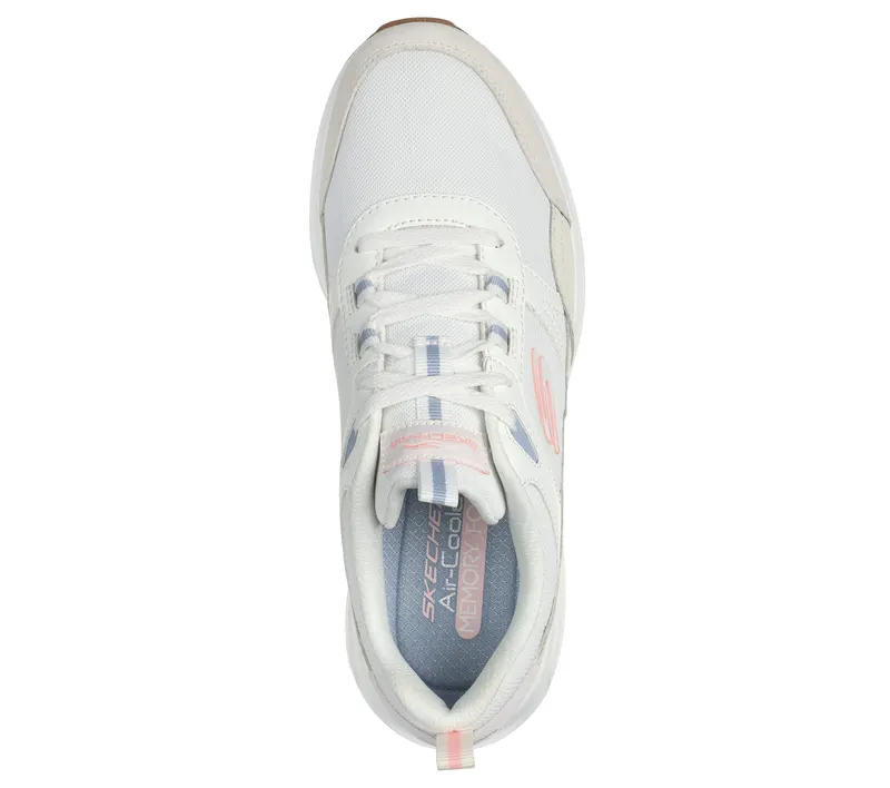 Skechers Skech-Air Court – Retro Avenue – Gebroken Wit (150075-OFWT)