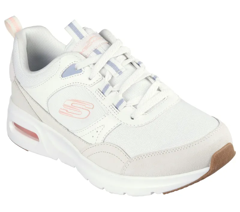 Skechers Skech-Air Court – Retro Avenue – Gebroken Wit (150075-OFWT)