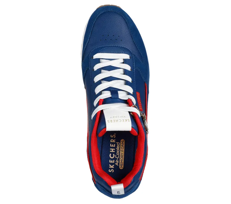 Skechers Uno – Victory Pack – Blauw / Rood (183913-BLRD)