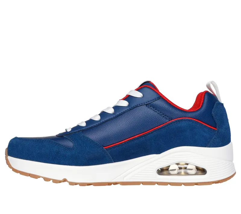Skechers Uno – Victory Pack – Blauw / Rood (183913-BLRD)