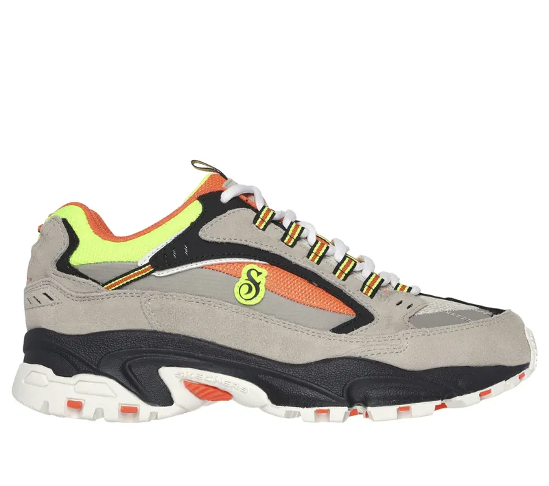 Skechers Snoop Dogg: Stamina – Snoop ’91 – Grijs / Oranje (251018-GYOR)