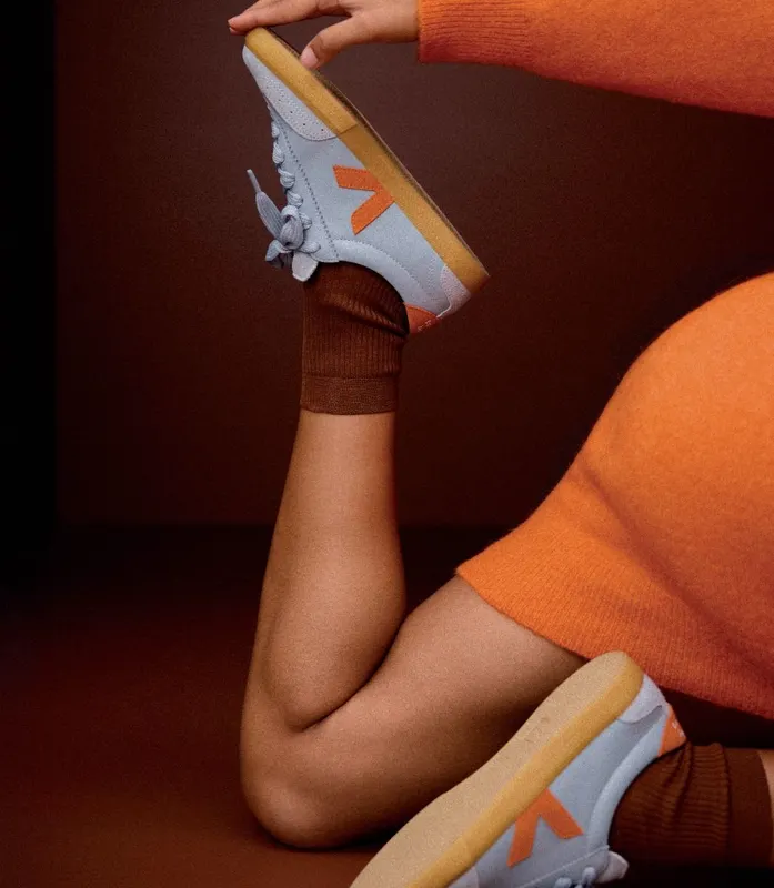 Veja VOLLEY LEATHER VEJA X MAKE MY LEMONADE STEEL PUMPKIN (VM2003860A)